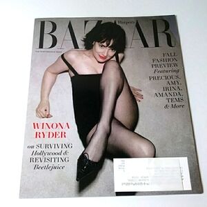 Harper's Bazaar Winona Ryder August 2024 Magazine